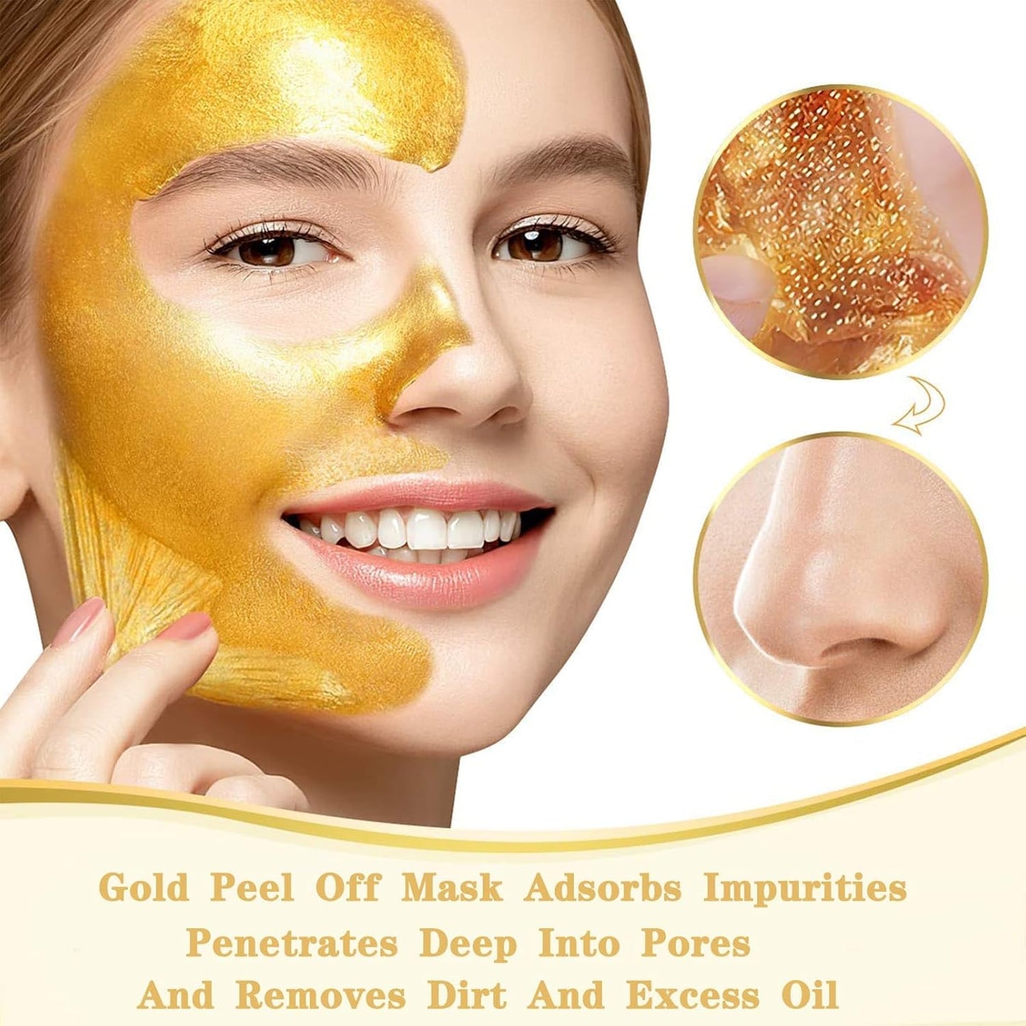 GlowLine Pro™ Gold Silk Renewal Mask