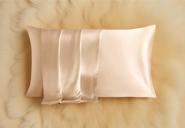 🌙 GlowLine Pro™ Beauty Sleep Silk Pillowcase (22 Momme Pure Mulberry Silk)